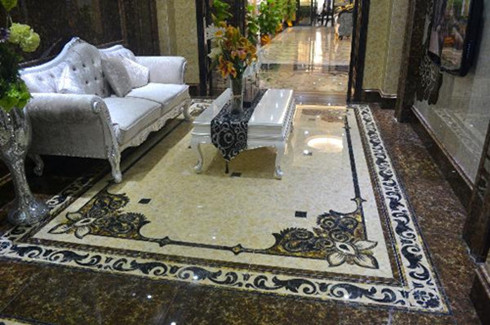 激情AV青青草陶2.0厚微晶石：浅金啡KFB88012效果图