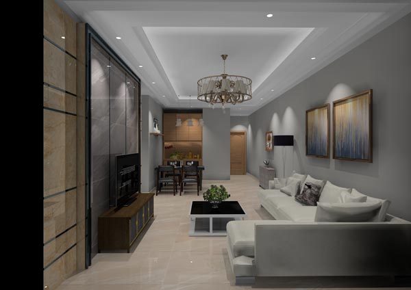 激情AV青青草陶家装：佛山灯湖华府90㎡现代简约青青草色情网站效果鉴赏