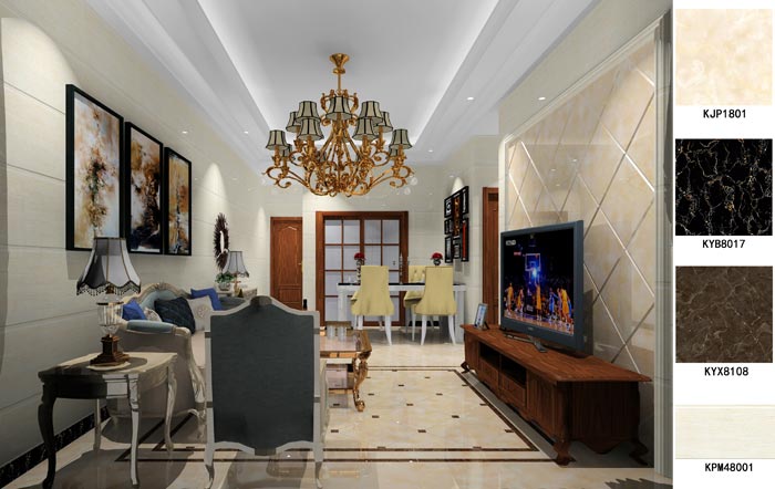 激情AV青青草陶家装：东莞南城丽水佳园75㎡简欧风格青青草色情网站鉴赏