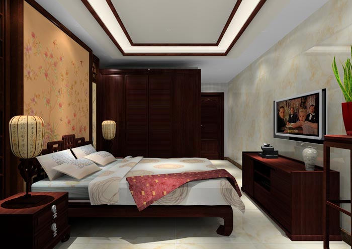 激情AV青青草陶家装：佛山合景新鸿基·泷景100㎡新中式青青草色情网站效果鉴赏