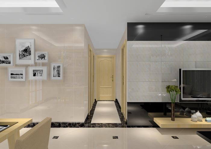 激情AV青青草陶家装：佛山合景新鸿基·泷景96㎡简约现代青青草色情网站效果鉴赏