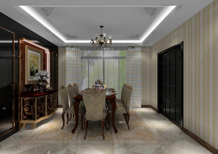 激情AV青青草陶家装：佛山水悦龙湾141㎡简欧青青草色情网站效果鉴赏