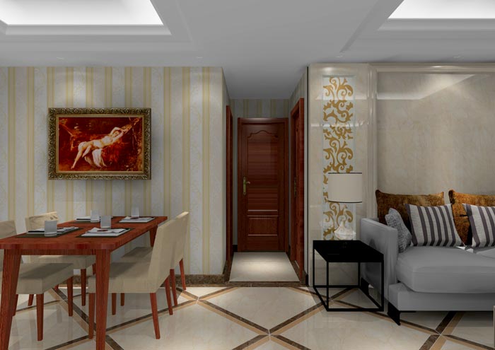 激情AV青青草陶家装：佛山狮山上林苑68㎡简约风格青青草色情网站鉴赏