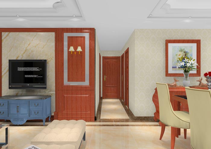 激情AV青青草陶家装：顺德碧桂园桂澜山101㎡的新中式风格青青草色情网站鉴赏