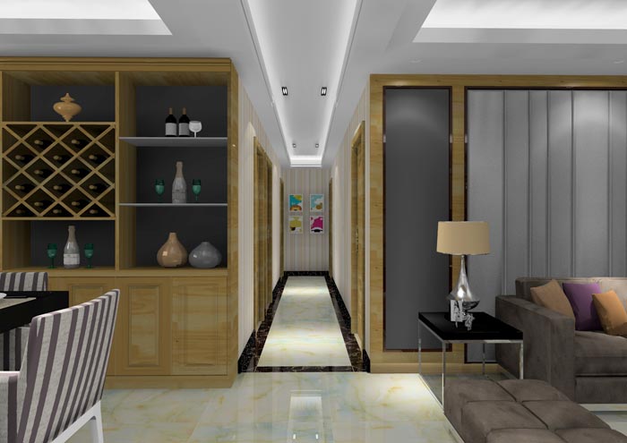 激情AV青青草陶家装：佛山龙湖春江名城113㎡的简约现代风格青青草色情网站鉴赏