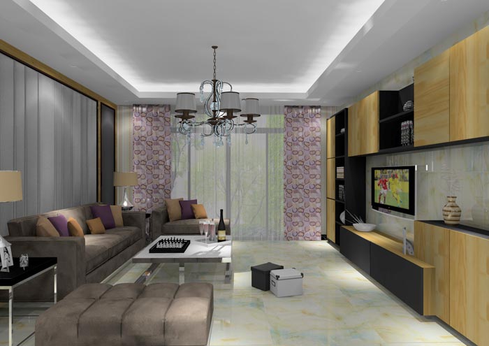 激情AV青青草陶家装：佛山龙湖春江名城113㎡的简约现代风格青青草色情网站鉴赏