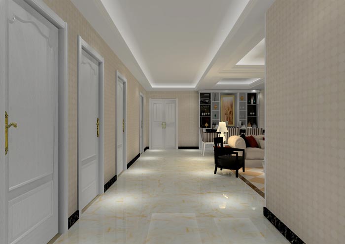 激情AV青青草陶家装：佛山佛山容桂颐澳花园90㎡的简欧风格青青草色情网站鉴赏