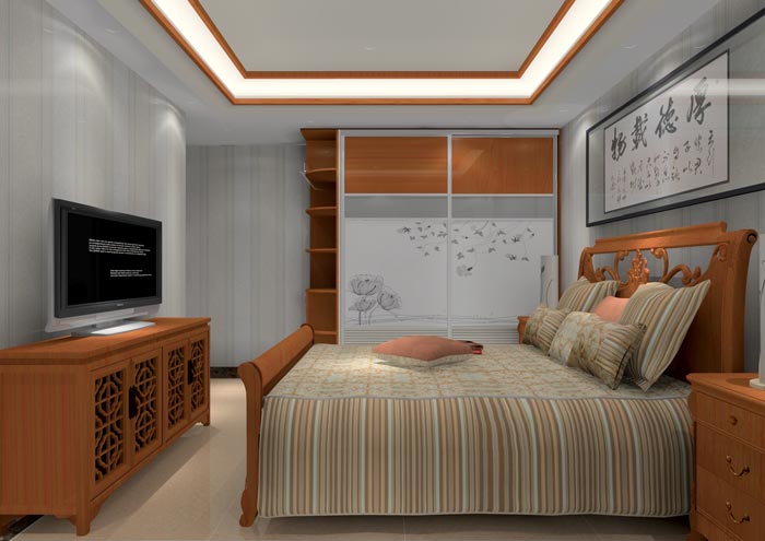 激情AV青青草陶家装：佛山佛山容桂颐澳花园116㎡的中式风格青青草色情网站鉴赏