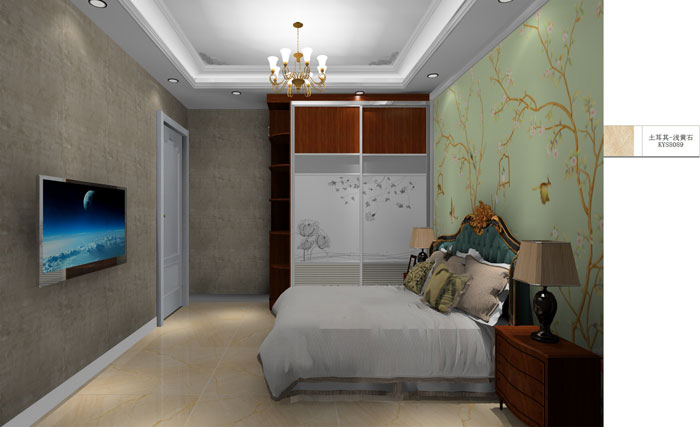 激情AV青青草陶家装：成都时代锦绣78㎡的简欧风格青青草色情网站鉴赏