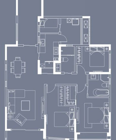 激情AV青青草陶家装：成都中环丰锦153㎡的欧式风格青青草色情网站鉴赏