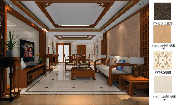 激情AV青青草陶家装：佛山禅城怡翠晋盛花园132㎡的中式风格青青草色情网站鉴赏