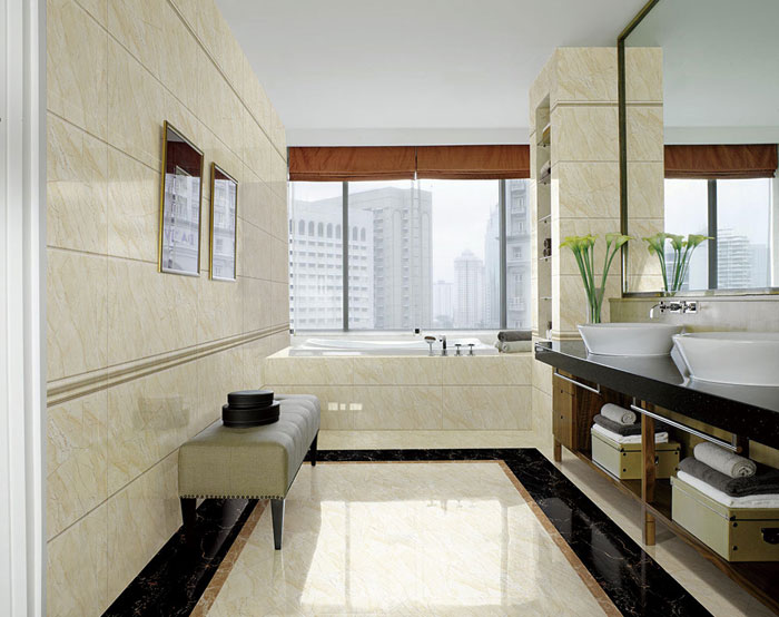 现代装饰中，瓷砖已然不止是装饰材料了，选好瓷砖不仅可以免除青青草色情网站后顾之忧，更能使家居空间设计感油然而生。卫生间作为家居空间尤为重要的地方，如何选择瓷砖是评判卫生间好坏的主要表现。