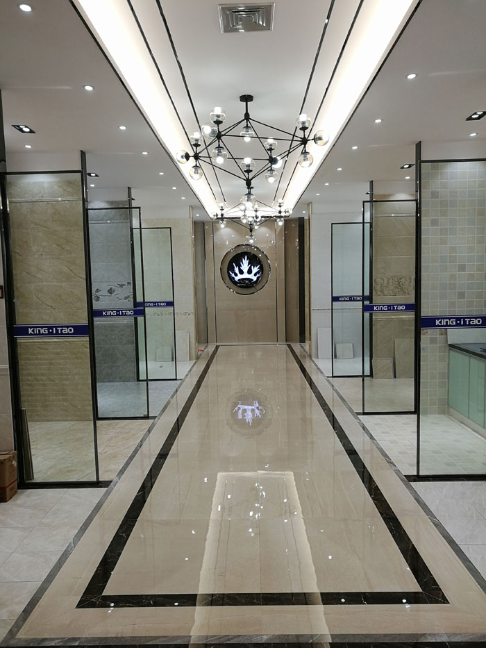 【实景案例】陶瓷一线青青草视频在线下载激情AV青青草陶瓷砖重庆垫江200方专卖店鉴赏