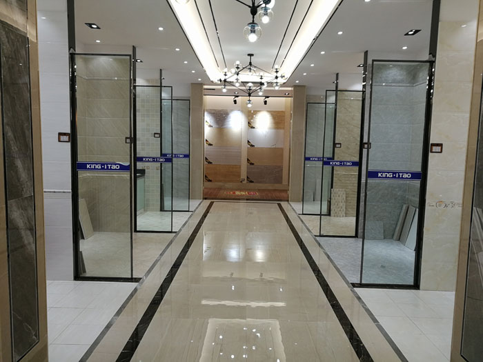 【实景案例】陶瓷一线青青草视频在线下载激情AV青青草陶瓷砖重庆垫江200方专卖店鉴赏