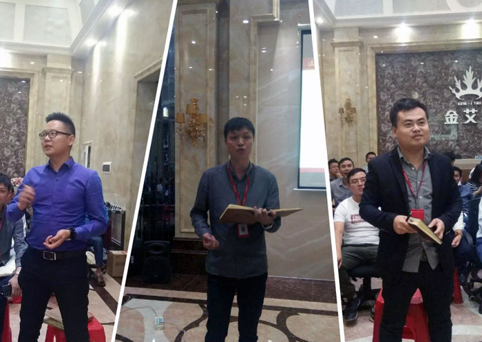 2017年11月2日晚，生命不息，学习不止激情AV青青草陶法定学习日，11月全公司人员学习会圆满结束，一起分享《干法》，乐于工作，开心生活，即使在苦难中，只要拼命工作，就能带来不可思议的好运。过好每一天，就是成功之道！