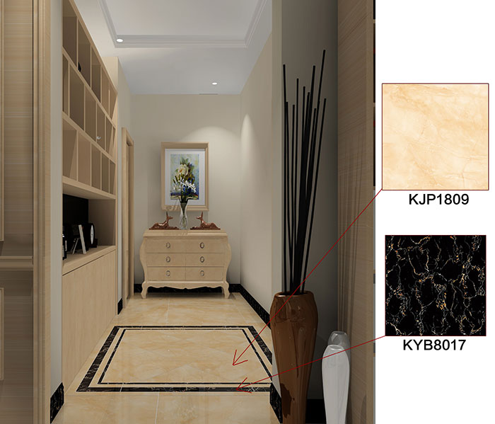 佛山万科·湖岸青青草色情网站案例玄关效果图