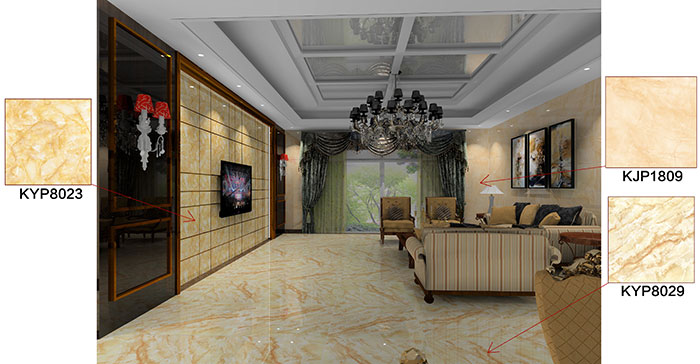 佛山万科·湖岸青青草色情网站案例客厅效果图