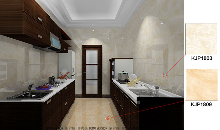 依云天汇青青草色情网站案例厨房效果图