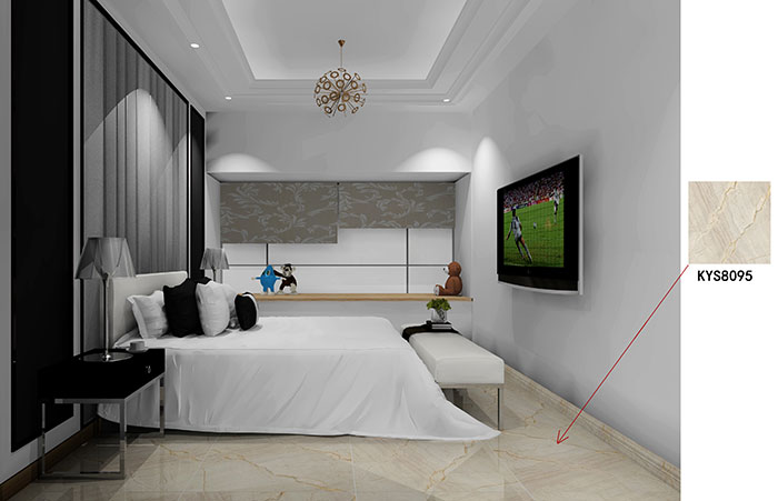 大沥碧桂园·华府青青草色情网站案例卧室效果图