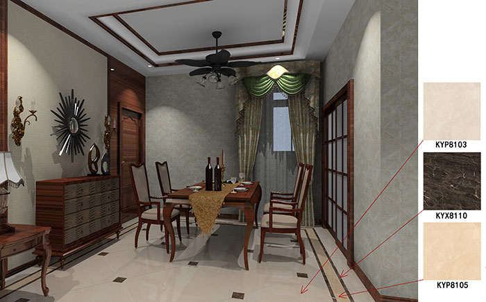 大沥碧桂园·华府青青草色情网站案例餐厅效果图