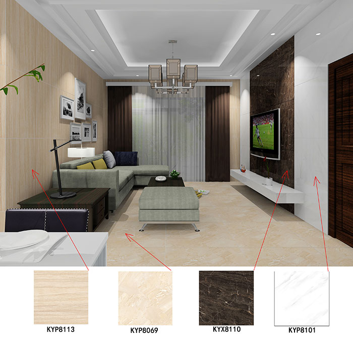 大沥碧桂园·华府青青草色情网站案例客厅效果图