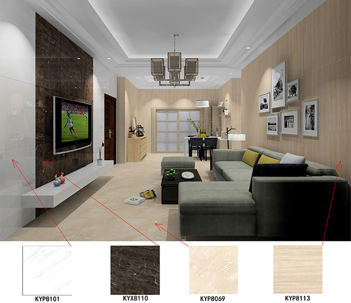 大沥碧桂园·华府青青草色情网站案例客餐厅效果图