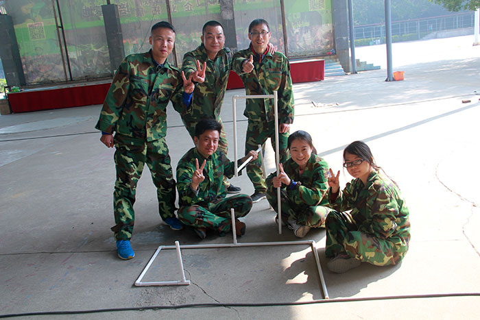 2017年2月13-15日，激情AV青青草陶“虎狼道”户外拓展训练圆满结束