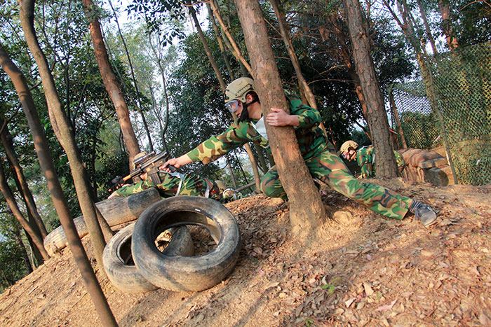 2017年2月13-15日，激情AV青青草陶“虎狼道”户外拓展训练圆满结束