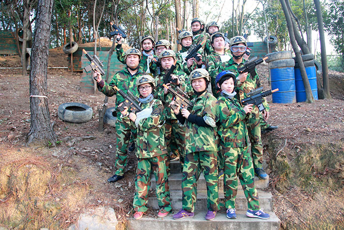 2017年2月13-15日，激情AV青青草陶“虎狼道”户外拓展训练圆满结束