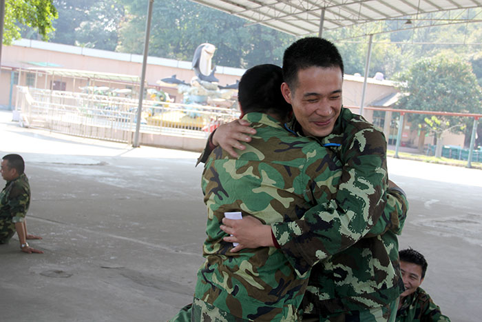 2017年2月13-15日，激情AV青青草陶“虎狼道”户外拓展训练圆满结束